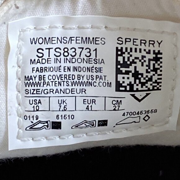 Sperry STS83731 Authentic Original 2-Eye Bionic Boat Shoes Womens Size 10 NEW! - Picture 11 of 11